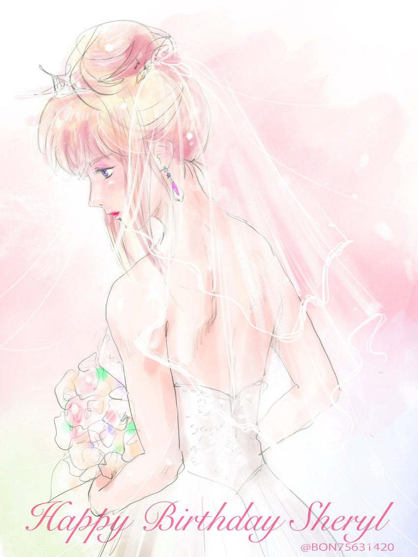 sheryl nome (macross and 1 more) drawn by bon!!!!!!