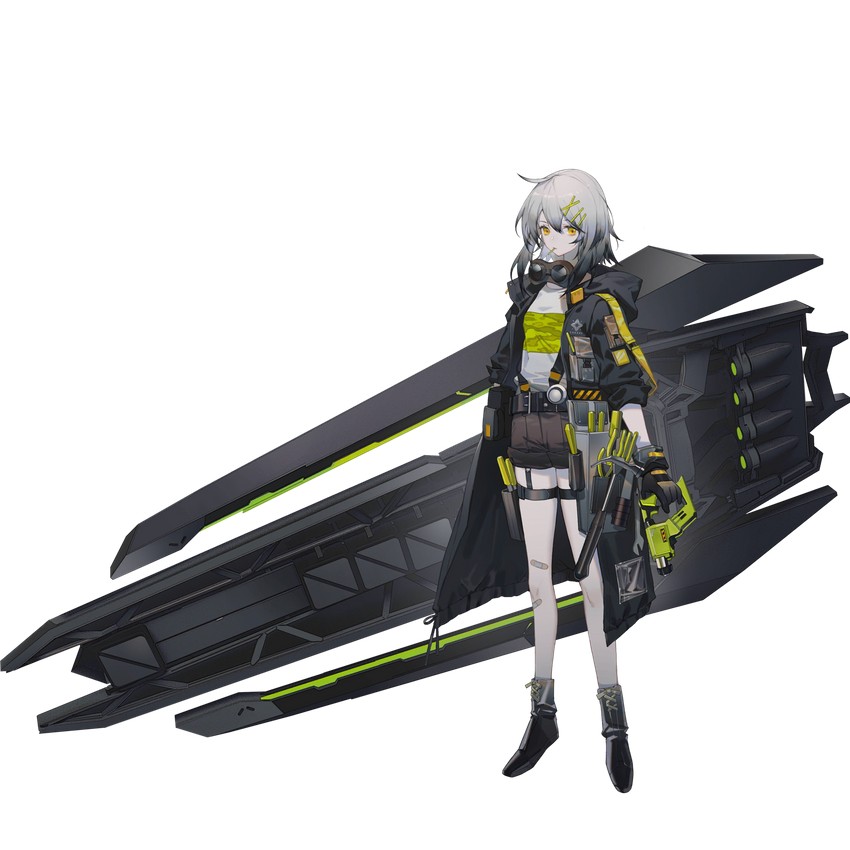 croque (girls' frontline and 1 more) drawn by youamo