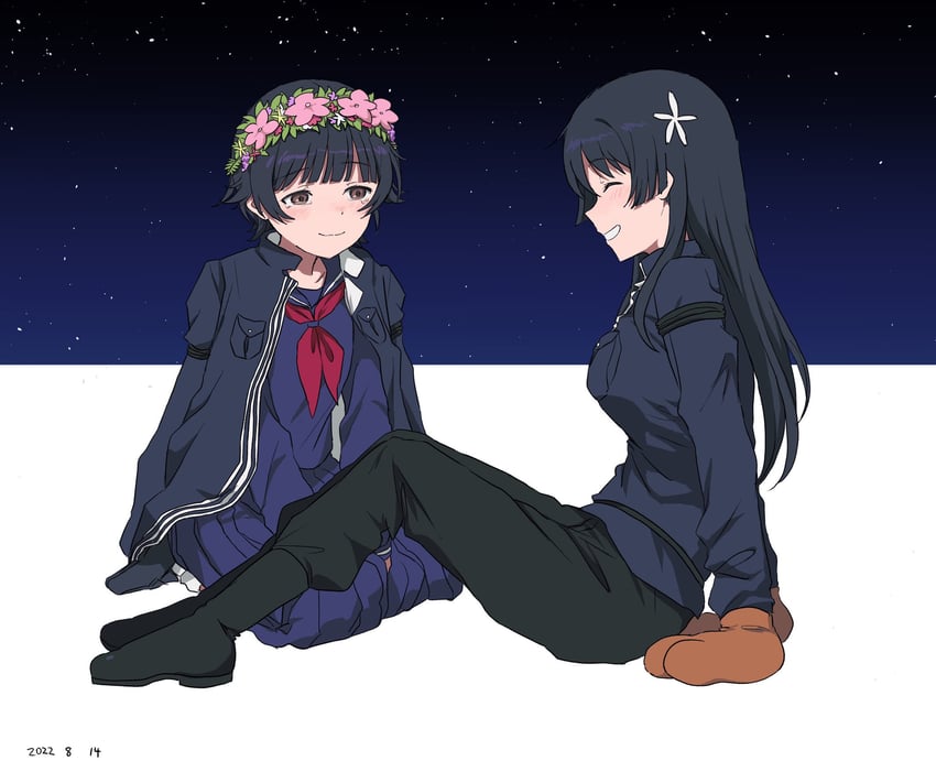 saten ruiko and uiharu kazari (toaru majutsu no index and 1 more) drawn by takatisakana