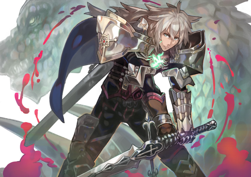 siegfried and fafnir (fate and 1 more) drawn by rano