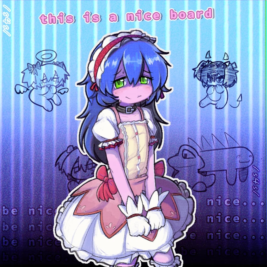 kaname madoka and bury pink gril (mahou shoujo madoka magica and 1 more) drawn by neppyseagull
