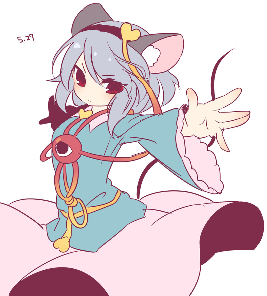 komeiji satori and nazrin (touhou) drawn by kozakura_(dictionary)