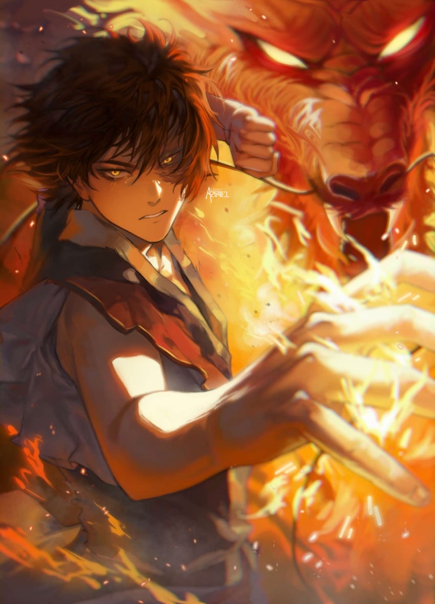 zuko (avatar legends and 1 more) drawn by starbight