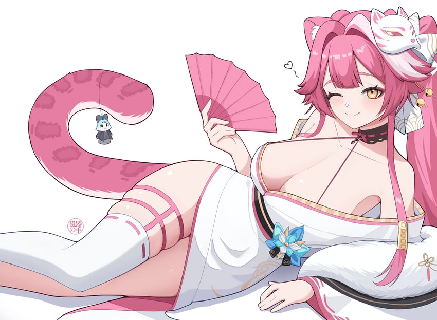 raora panthera and chattino (hololive and 1 more) drawn by choconi