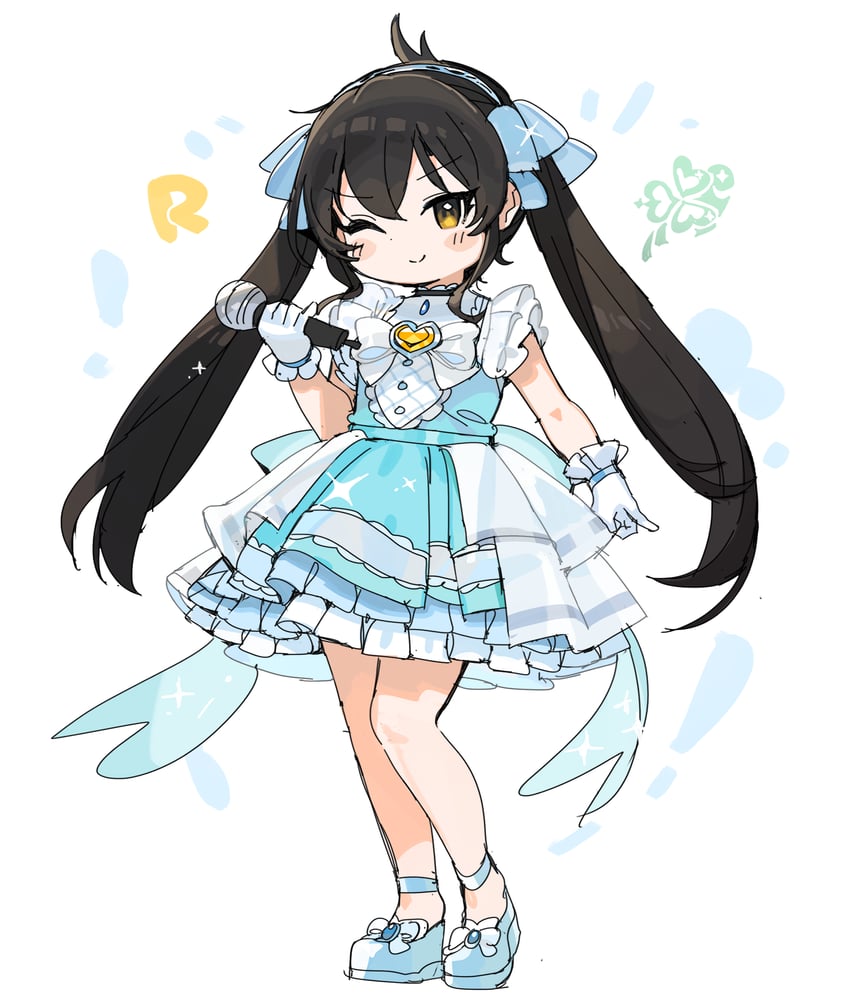 matoba risa (idolmaster and 1 more) drawn by spawnfoxy