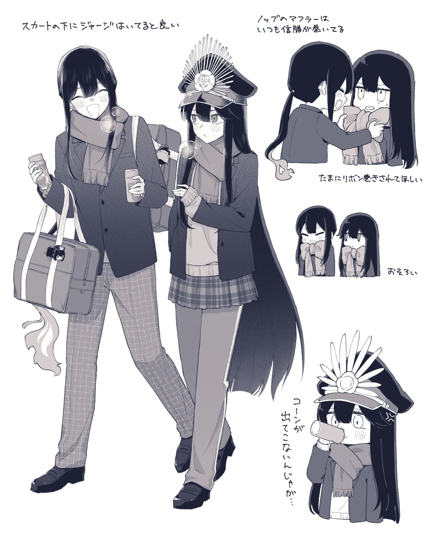 oda nobunaga and oda nobukatsu (fate and 1 more) drawn by yzrh0