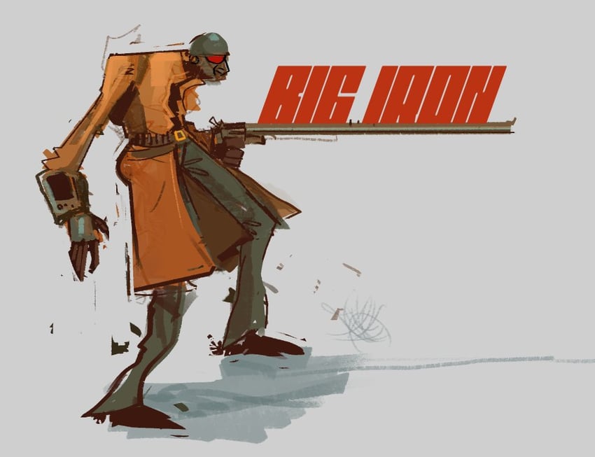 courier and ncr veteran ranger (fallout and 2 more) drawn by vei0_deseho