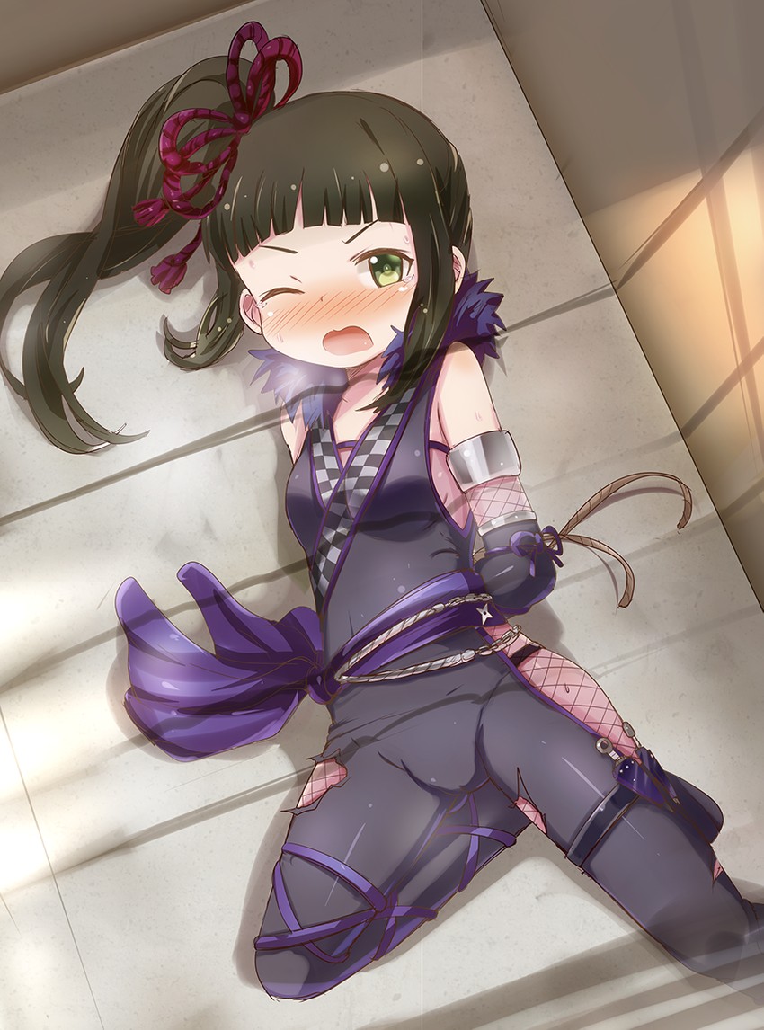 hamaguchi ayame (idolmaster and 1 more) drawn by hayasaka_(neoneet)