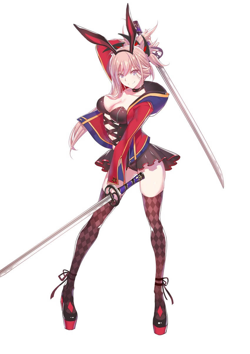 miyamoto musashi (fate and 1 more) drawn by xion32