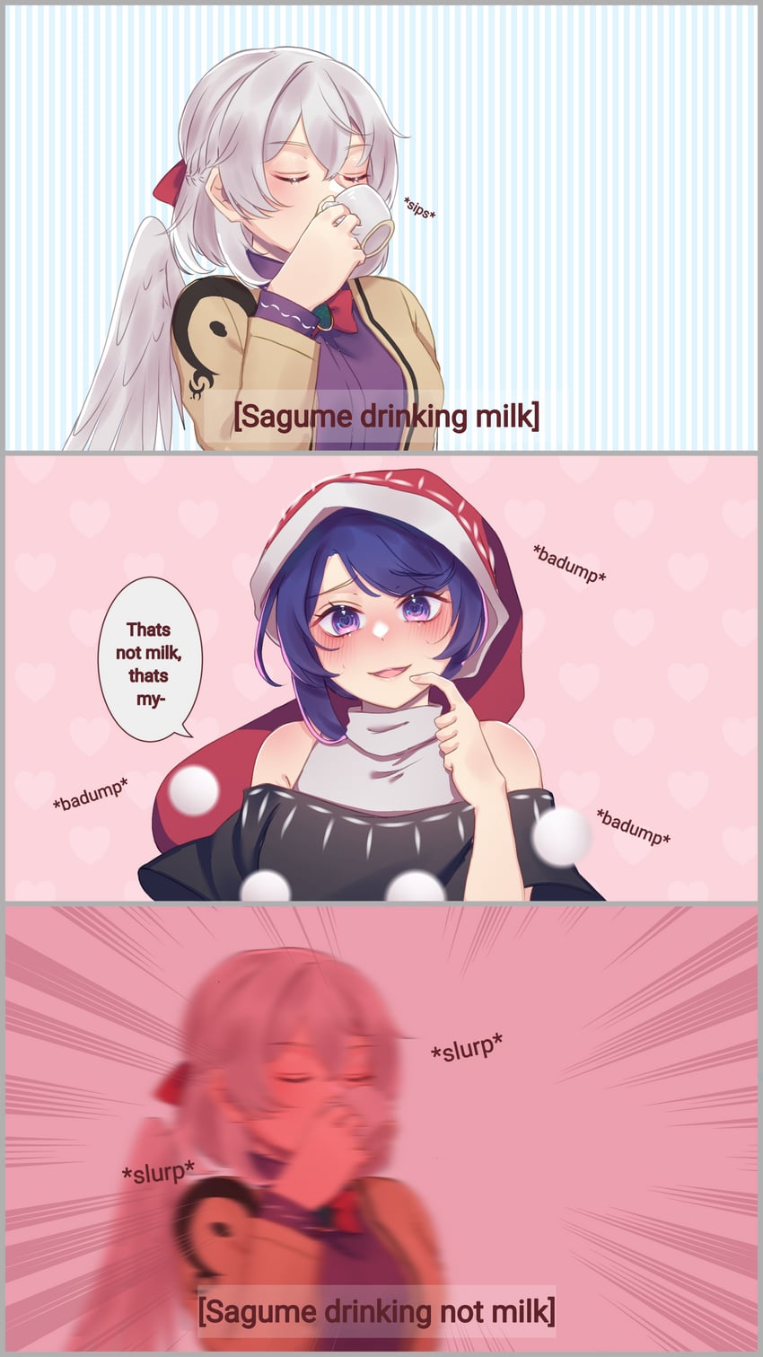 kishin sagume and doremy sweet (touhou) drawn by sakikagami