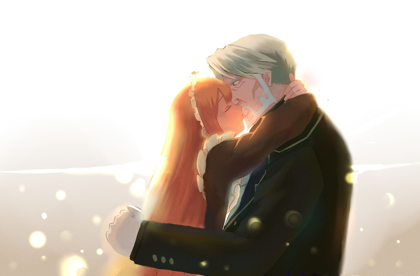 sebas tian and tsuareninya veyron (overlord) drawn by zllkyp