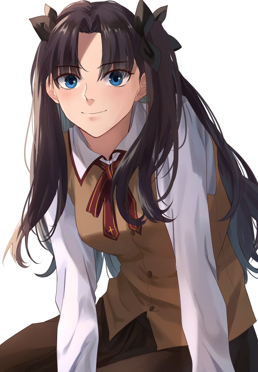 tohsaka rin (fate and 1 more) drawn by kikaia