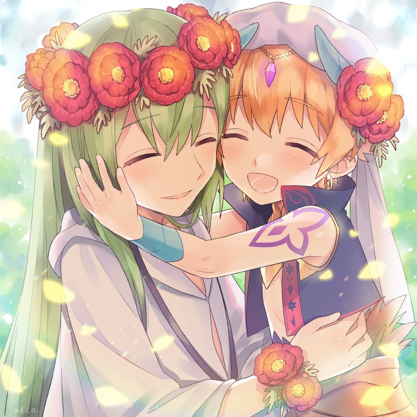 enkidu, gilgamesh, and child gilgamesh (fate and 2 more) drawn by xacco