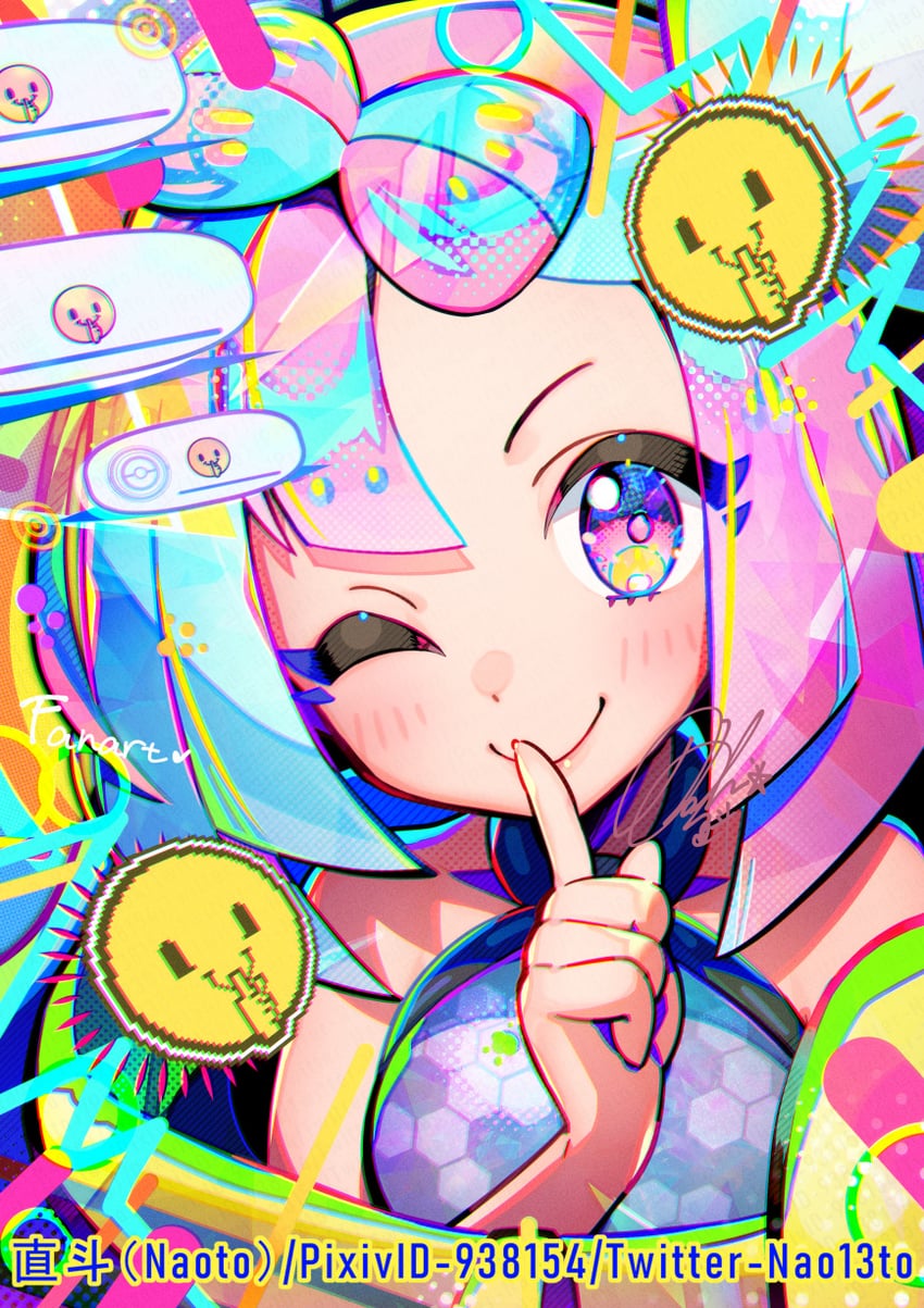 iono (pokemon and 1 more) drawn by naoto_(yandereheaven)