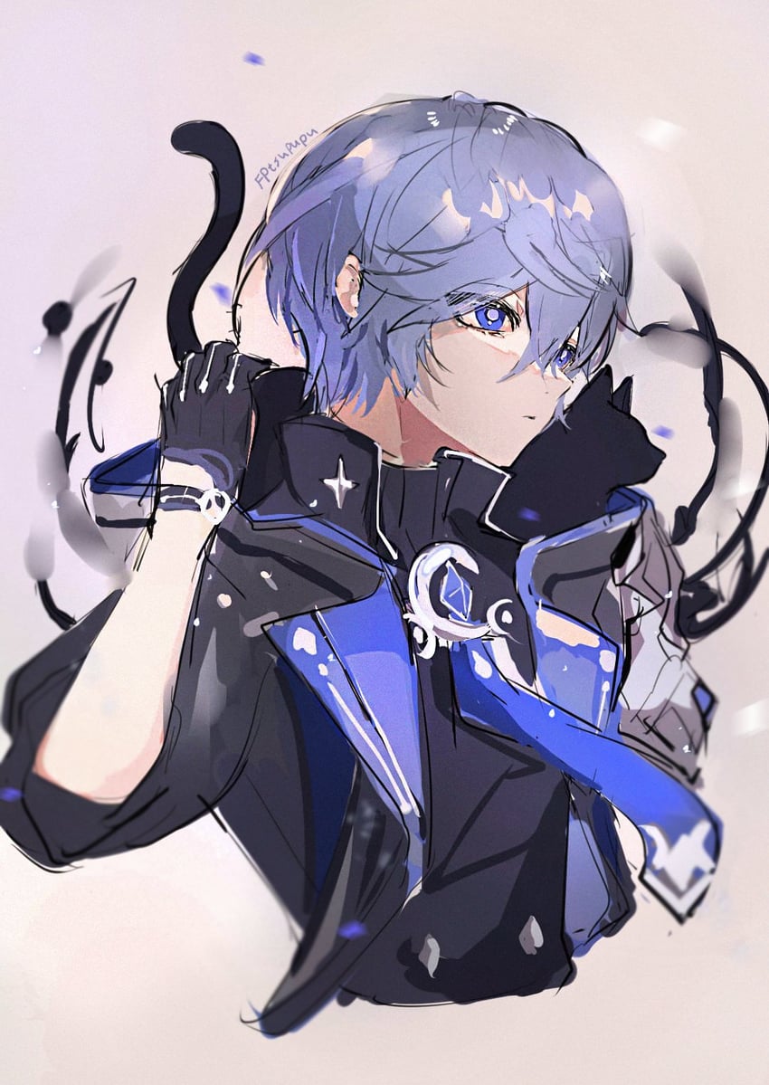 noah ebalon and liberator (elsword) drawn by kurayuki0404
