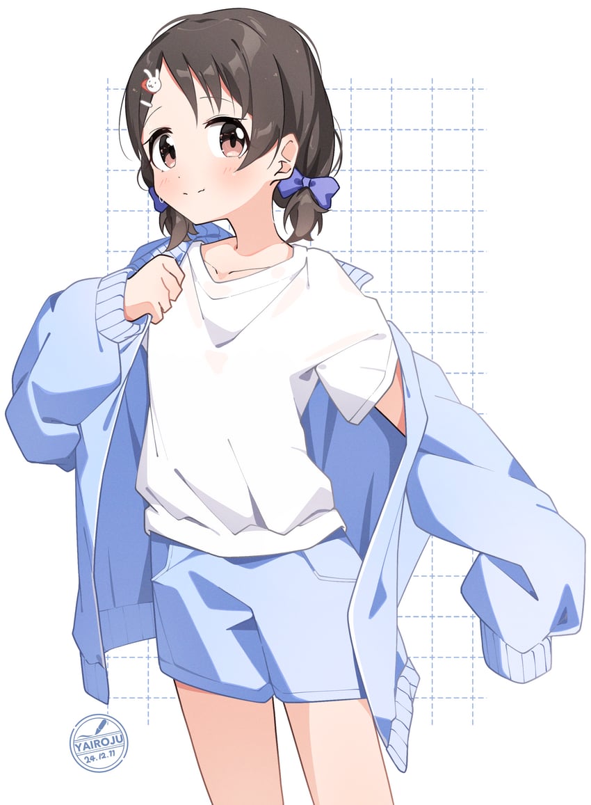 sasaki chie (idolmaster and 1 more) drawn by yairo_ju