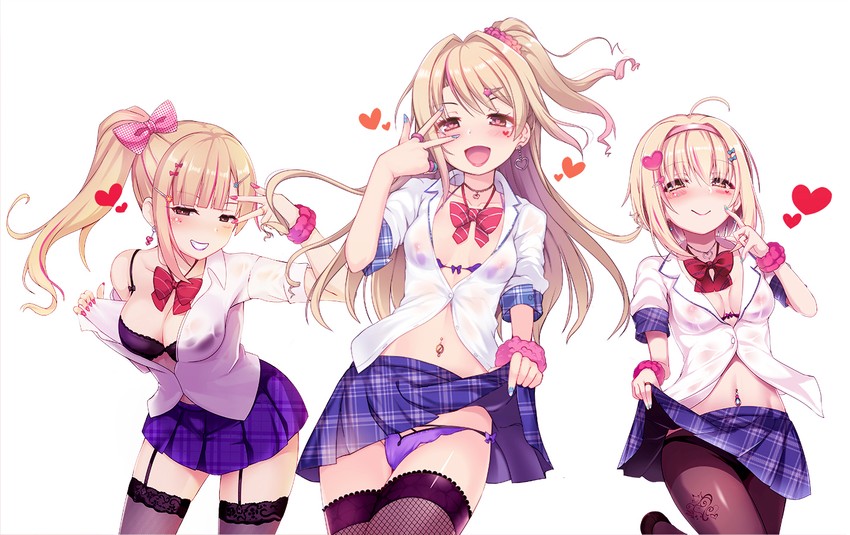 shimamura uzuki, kohinata miho, and igarashi kyoko (idolmaster and 1 more) drawn by okuri_banto