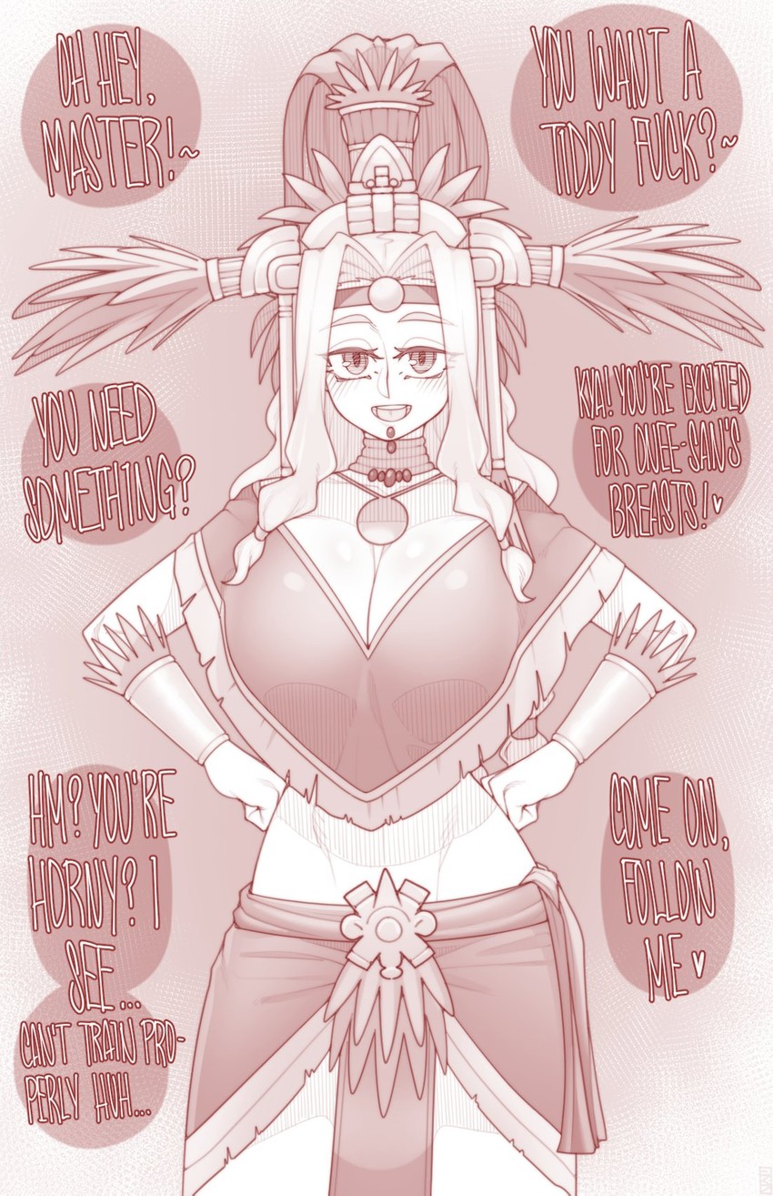 quetzalcoatl (fate and 1 more) drawn by ekz_(robotekz)