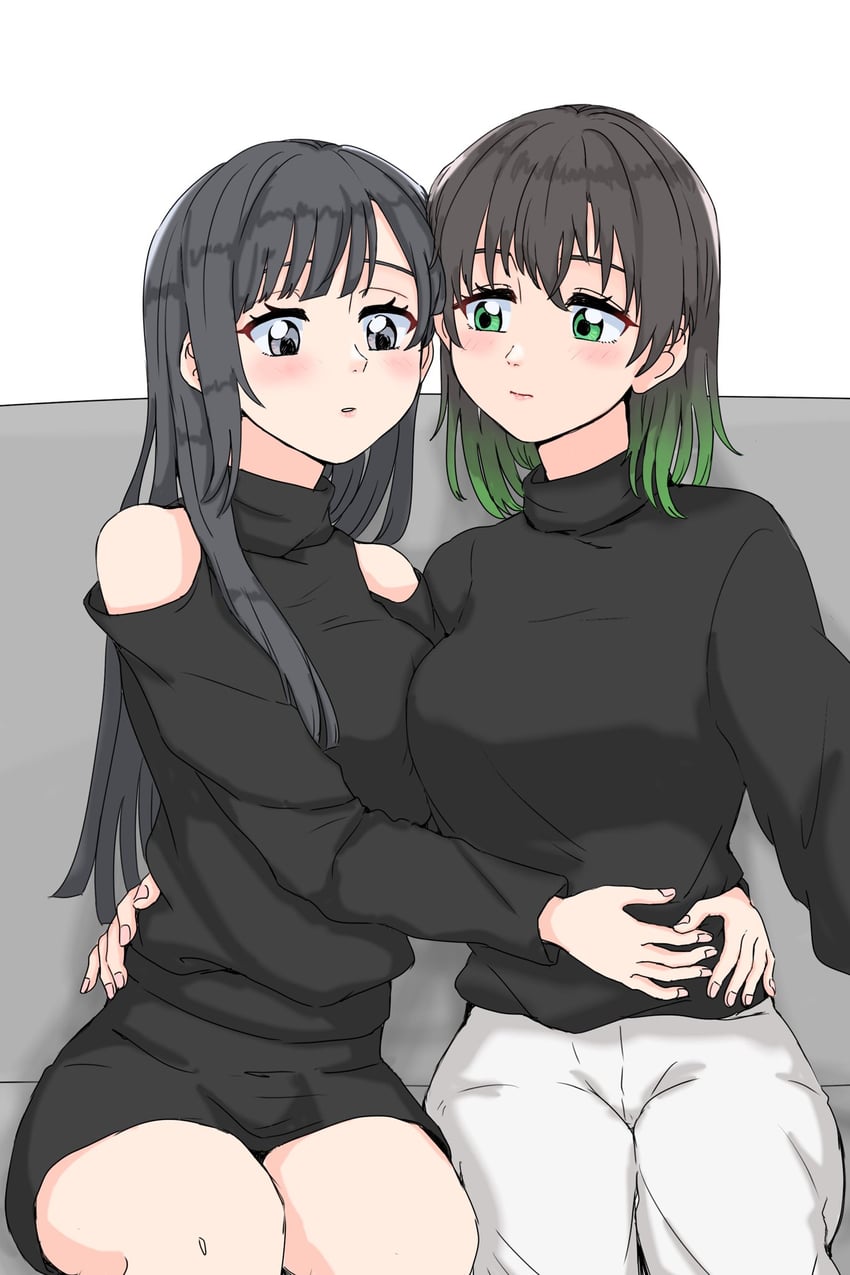 yuki setsuna and takasaki yu (love live! and 1 more) drawn by majime_na_gakuinsei