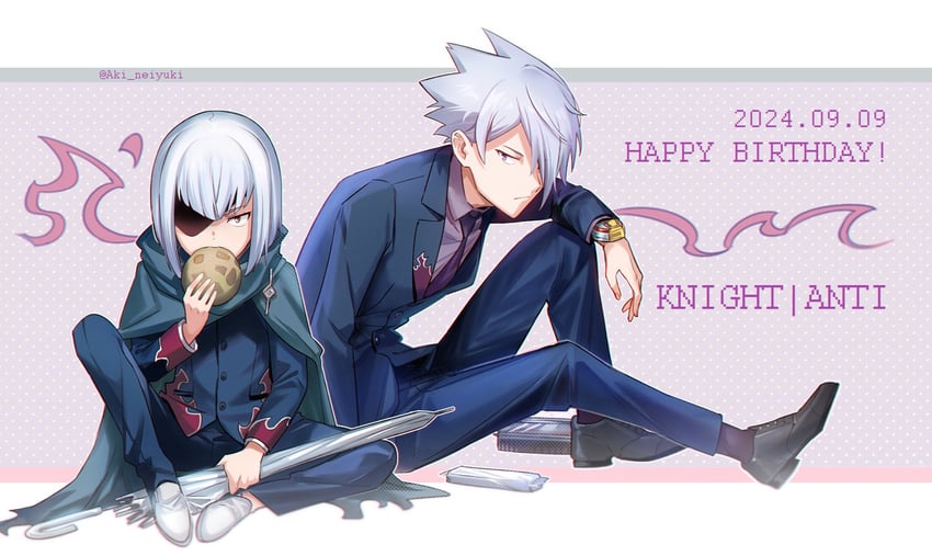 anti (gridman universe and 2 more) drawn by aki_(neyuki41028)