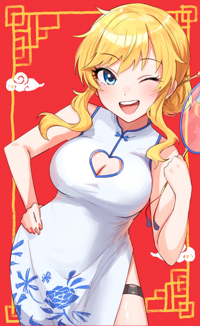 ohtsuki yui (idolmaster and 1 more) drawn by niban_(puka_0507)