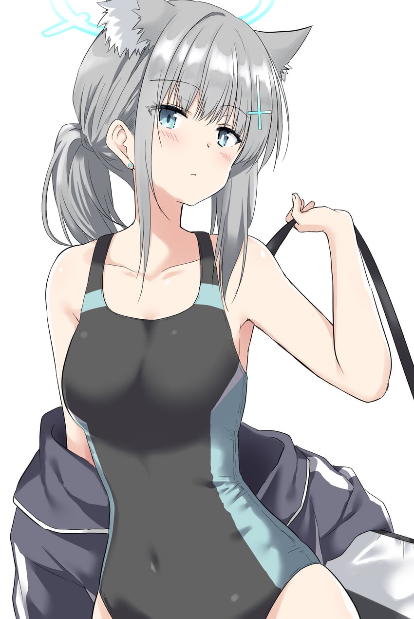 shiroko (blue archive) drawn by akane_souichi