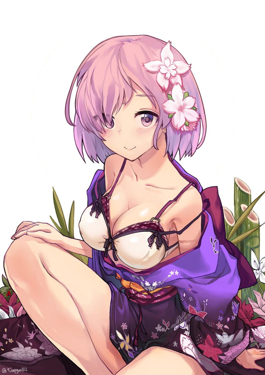 mash kyrielight (fate and 1 more) drawn by jehyun