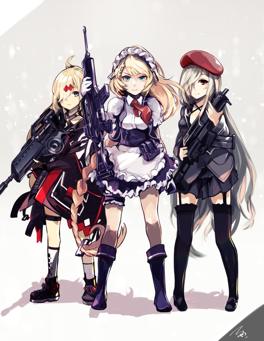 g36, g36c, and mg36 (girls' frontline) drawn by mineta_naoki