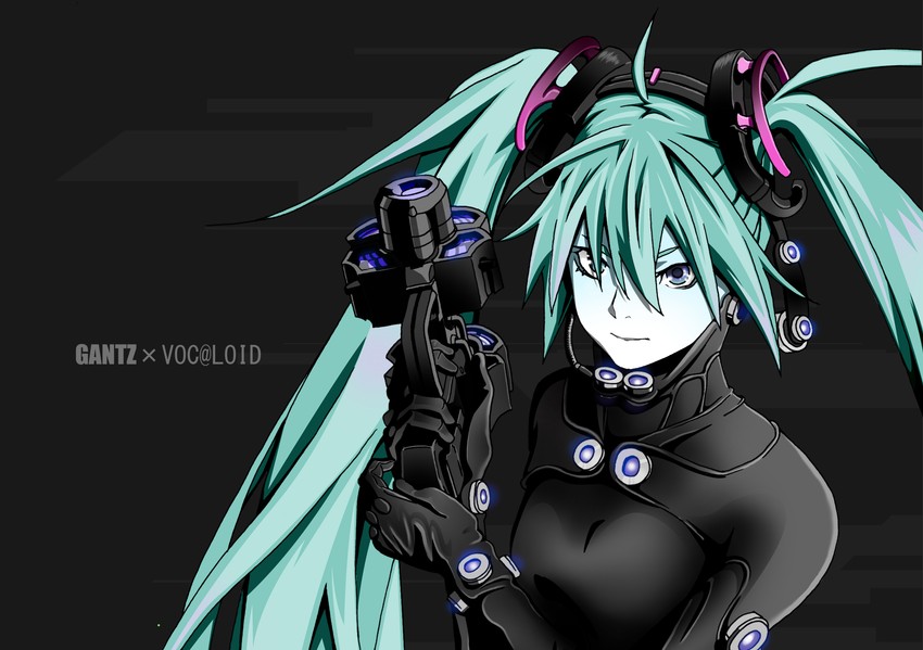 hatsune miku (vocaloid and 1 more) drawn by miyazawa0509