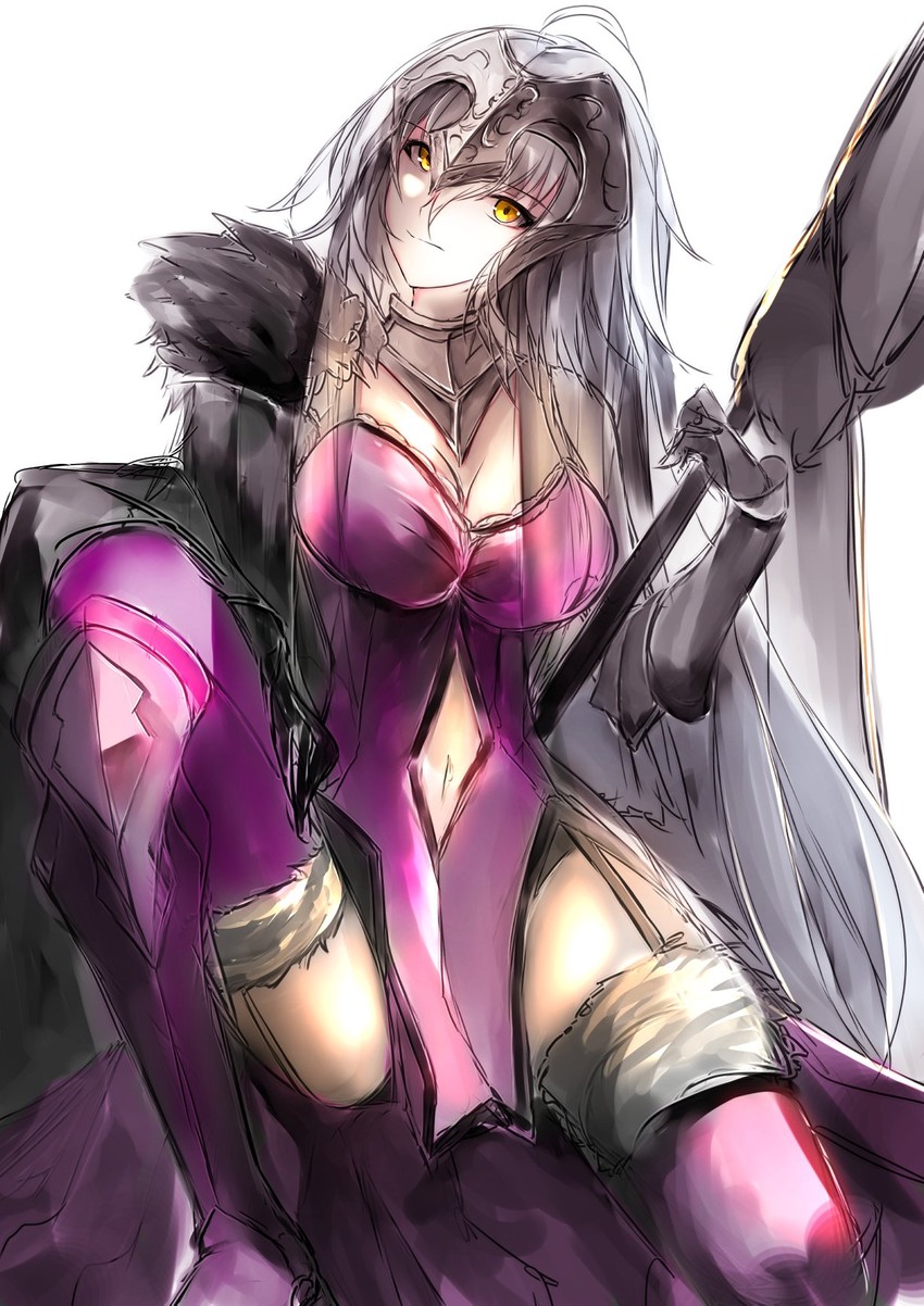 jeanne d'arc alter (fate and 1 more) drawn by otsunabe_(naabe_delta)