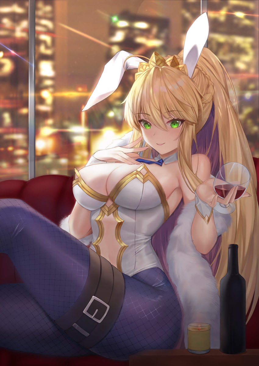 artoria pendragon (fate and 1 more) drawn by $hu