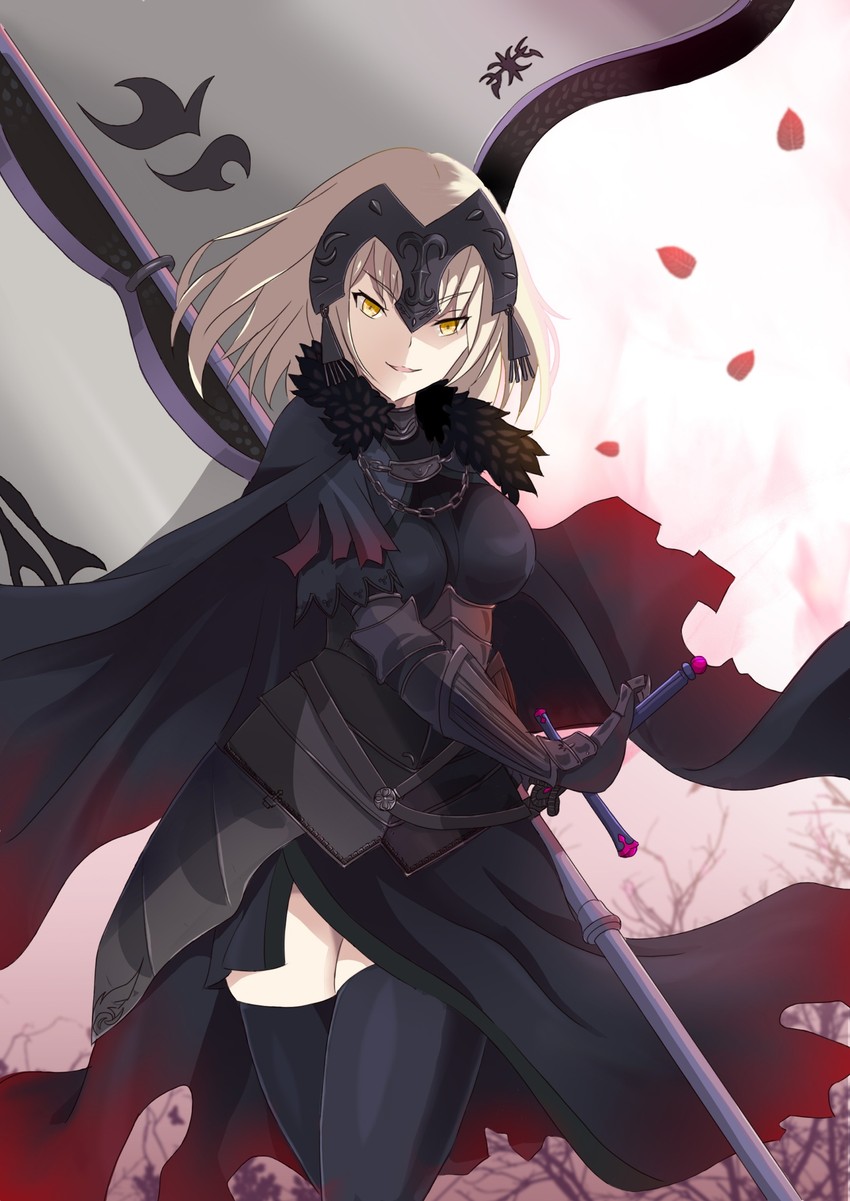 jeanne d'arc alter (fate and 1 more) drawn by nana_(nanaart)