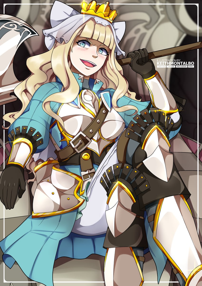 charlotte (fire emblem and 1 more) drawn by keith_montalbo