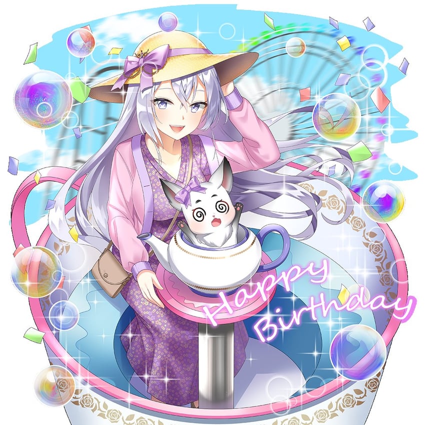 roselia violet (uchi no hime-sama ga ichiban kawaii) drawn by salt_(salty)