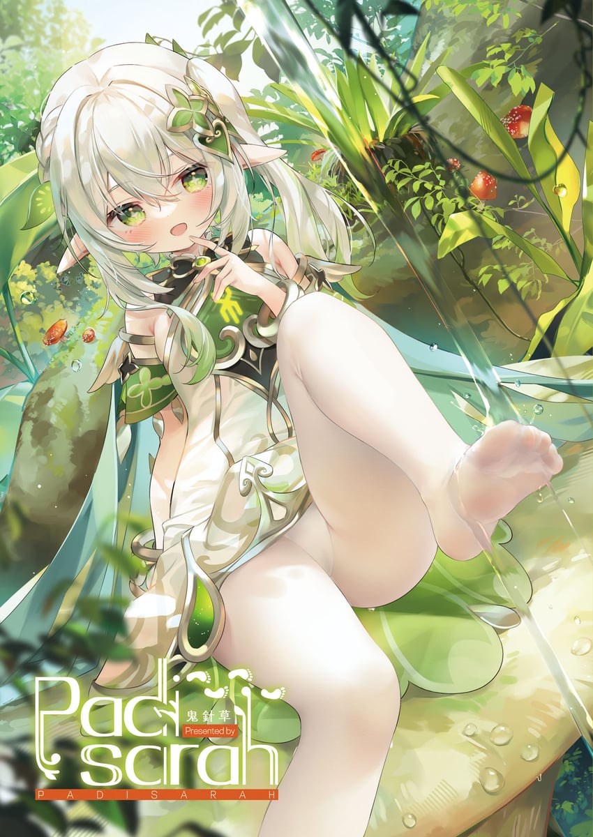 nahida (genshin impact and 1 more) drawn by chen_bin