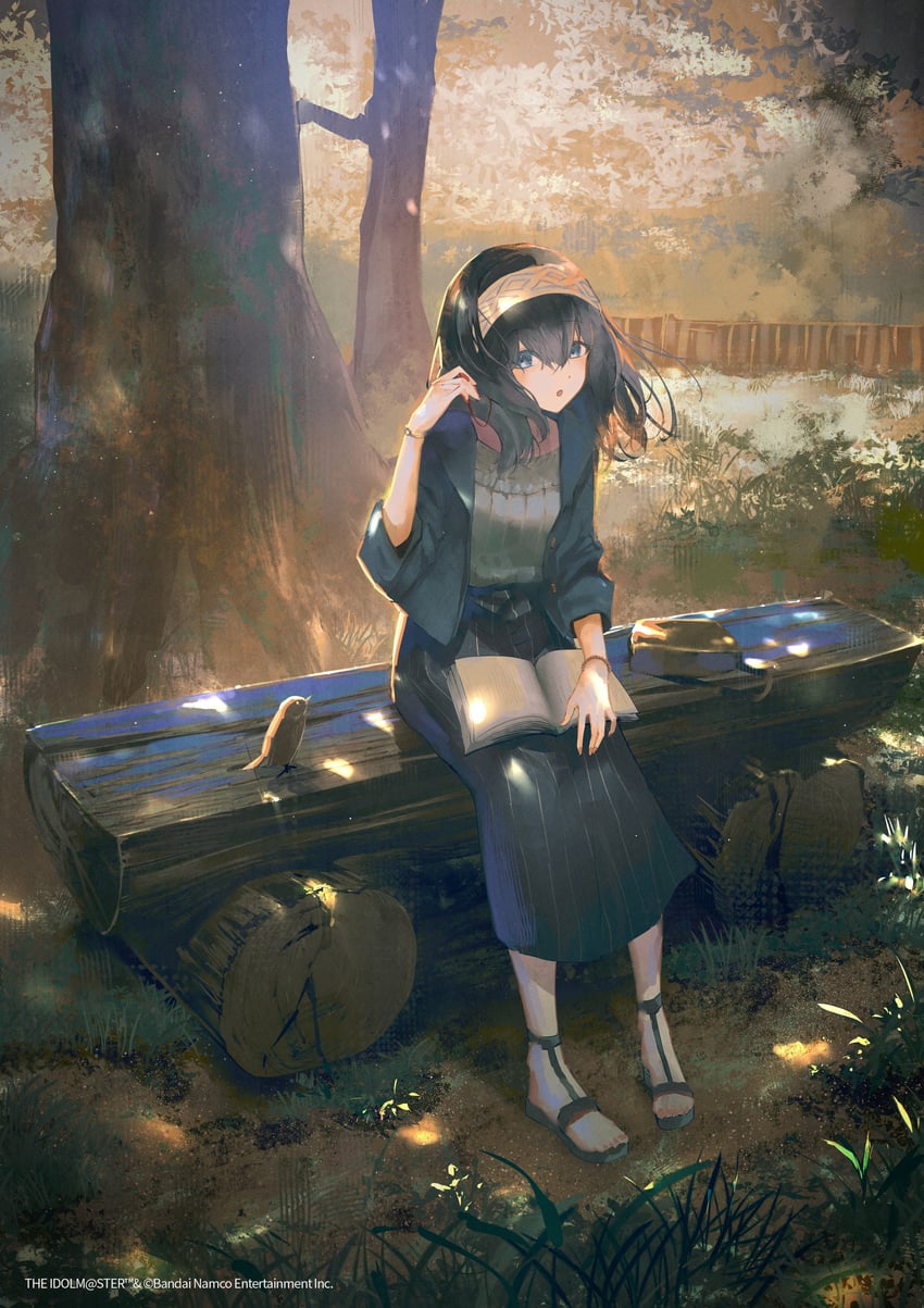 sagisawa fumika (idolmaster and 1 more) drawn by goroku