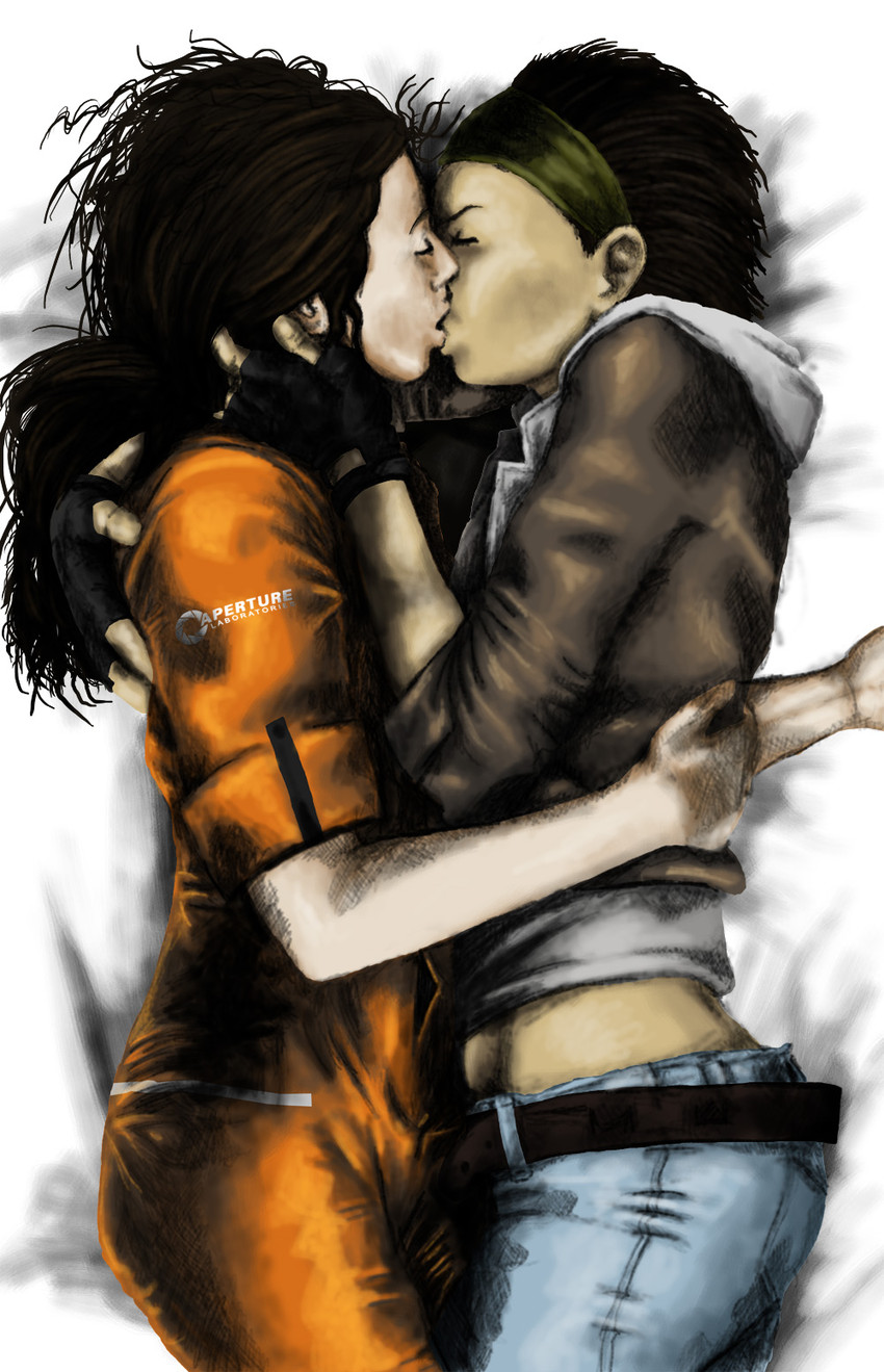 chell and alyx vance (portal and 3 more)
