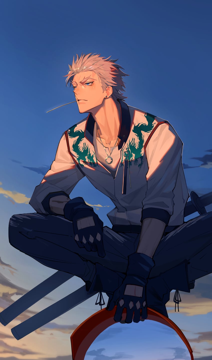 nagakura shinpachi (fate and 1 more) drawn by haruakira