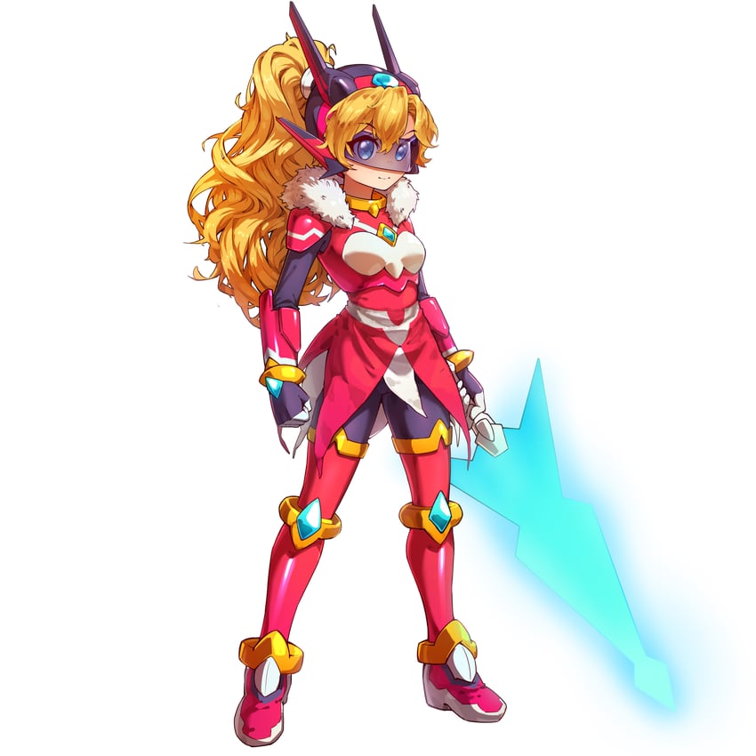 mary and model z (mega man and 2 more) drawn by kiauwrenn
