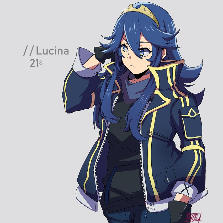 lucina (fire emblem and 2 more) drawn by gurepyon