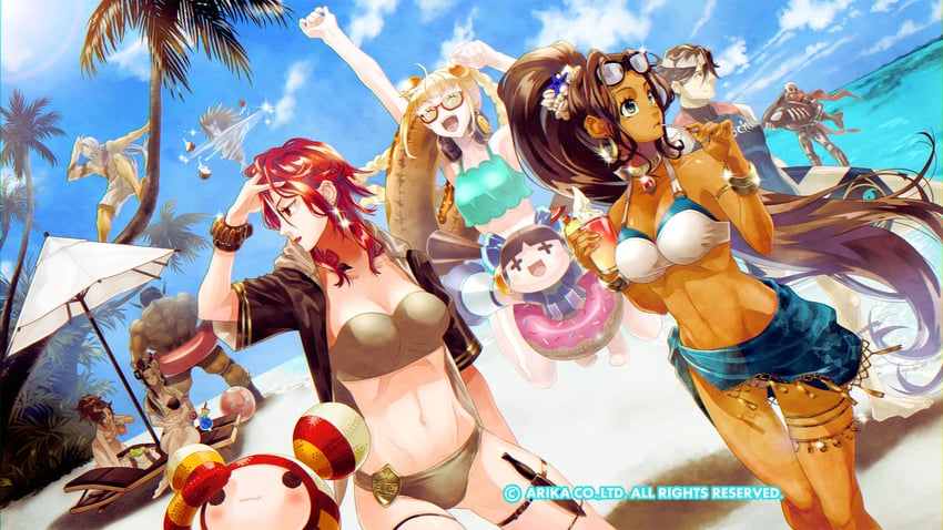 nanase, skullomania, pullum purna, rain, knitty, and 4 more (arika and 2 more)
