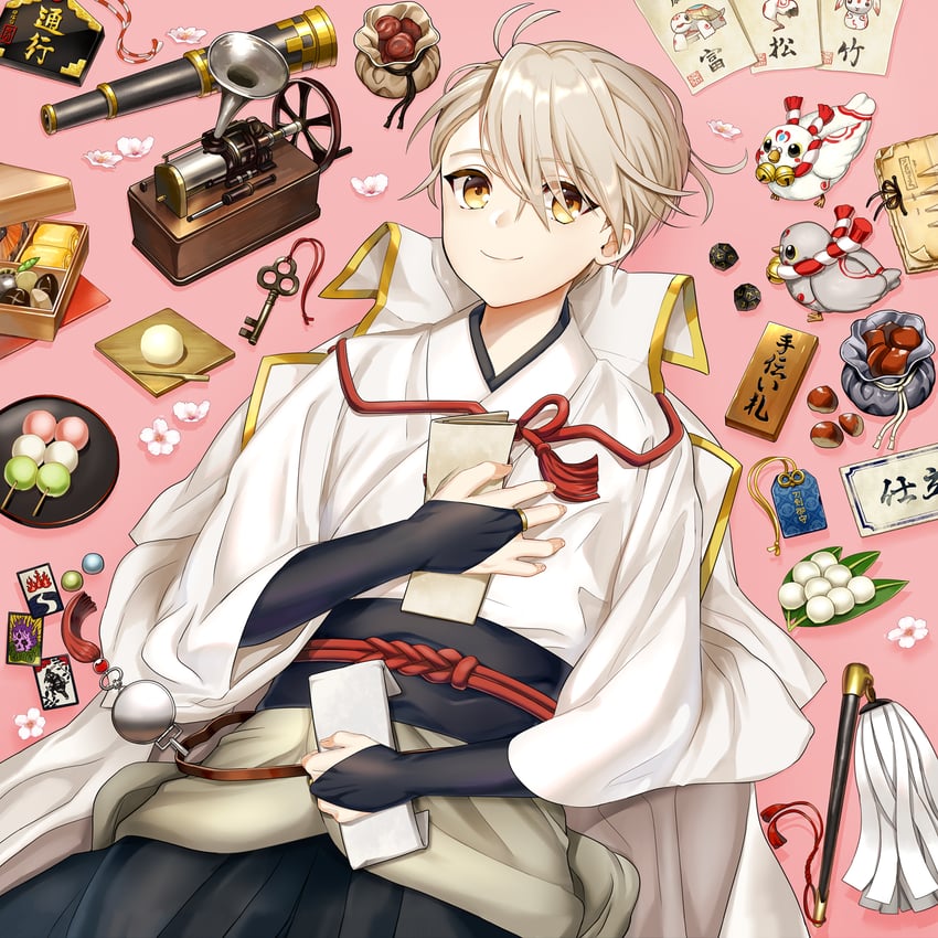 saniwa (touken ranbu and 1 more) drawn by houhou_(black_lack)