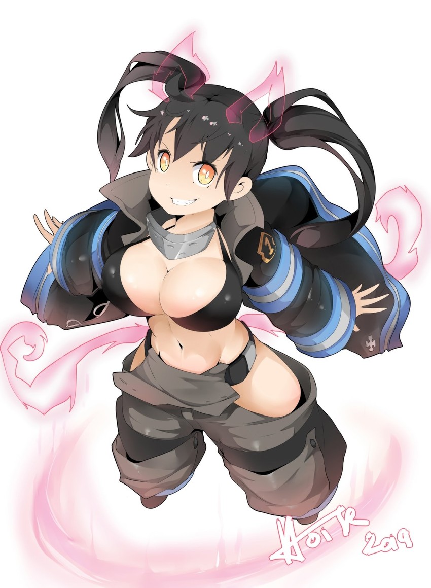 tamaki kotatsu (en'en no shouboutai) drawn by hot_vr