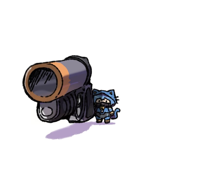 pyro and blu pyro (team fortress 2) drawn by wersman