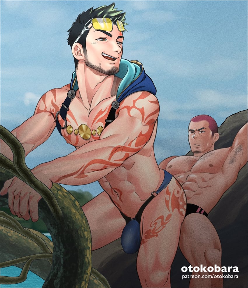 priapus a. tarou (original and 2 more) drawn by otokobara