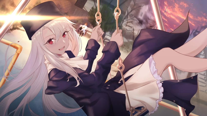illyasviel von einzbern (fate and 1 more) drawn by kokushi_kanta