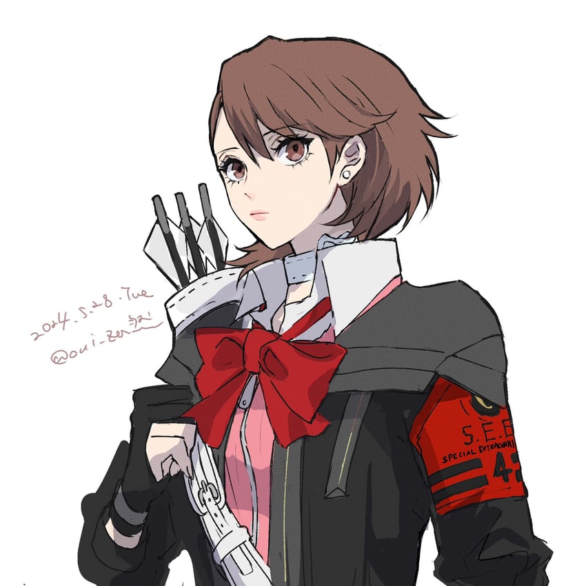 takeba yukari (persona and 2 more) drawn by oui_zen