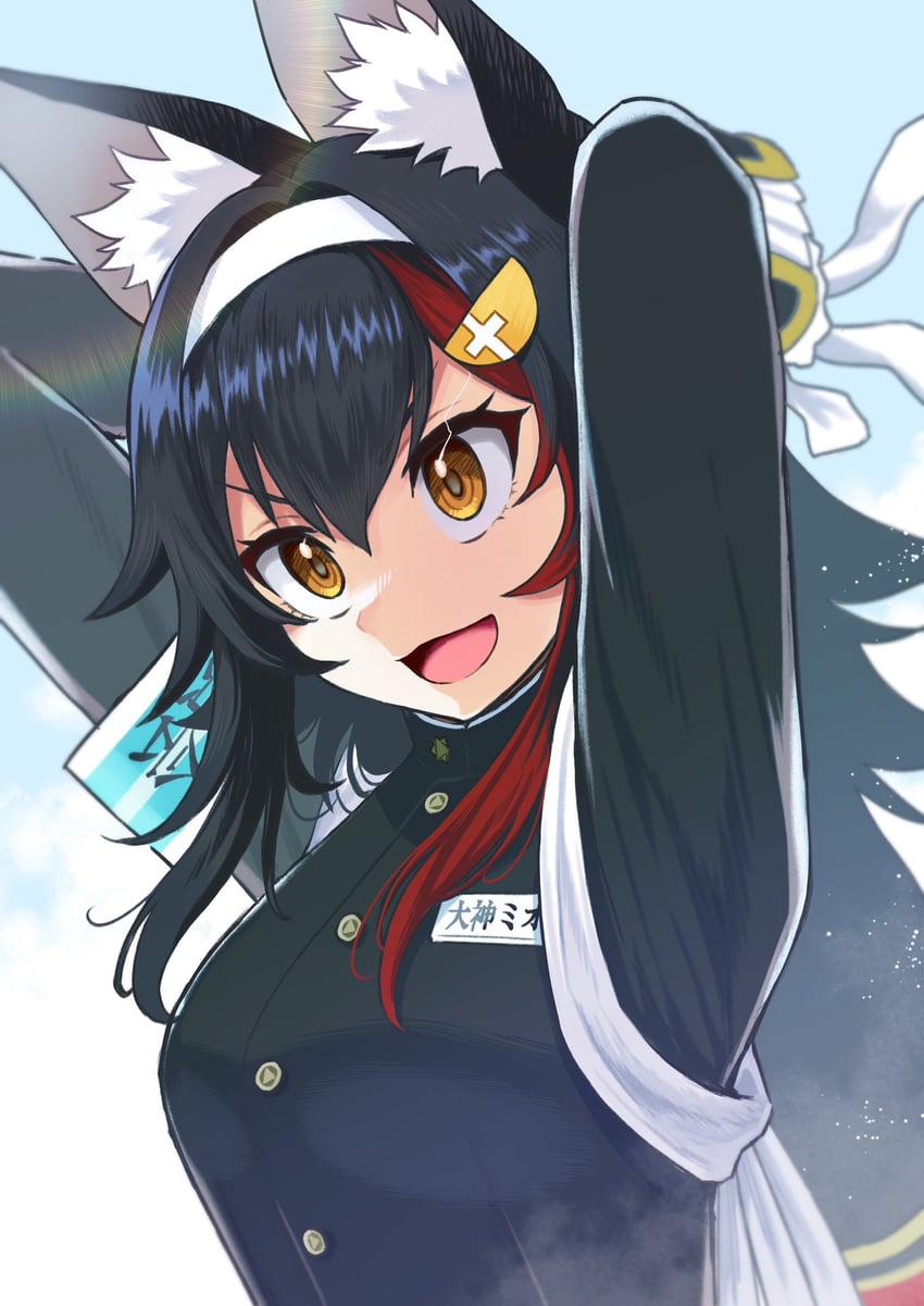 ookami mio (hololive) drawn by @-you_(you_2023_8_16)