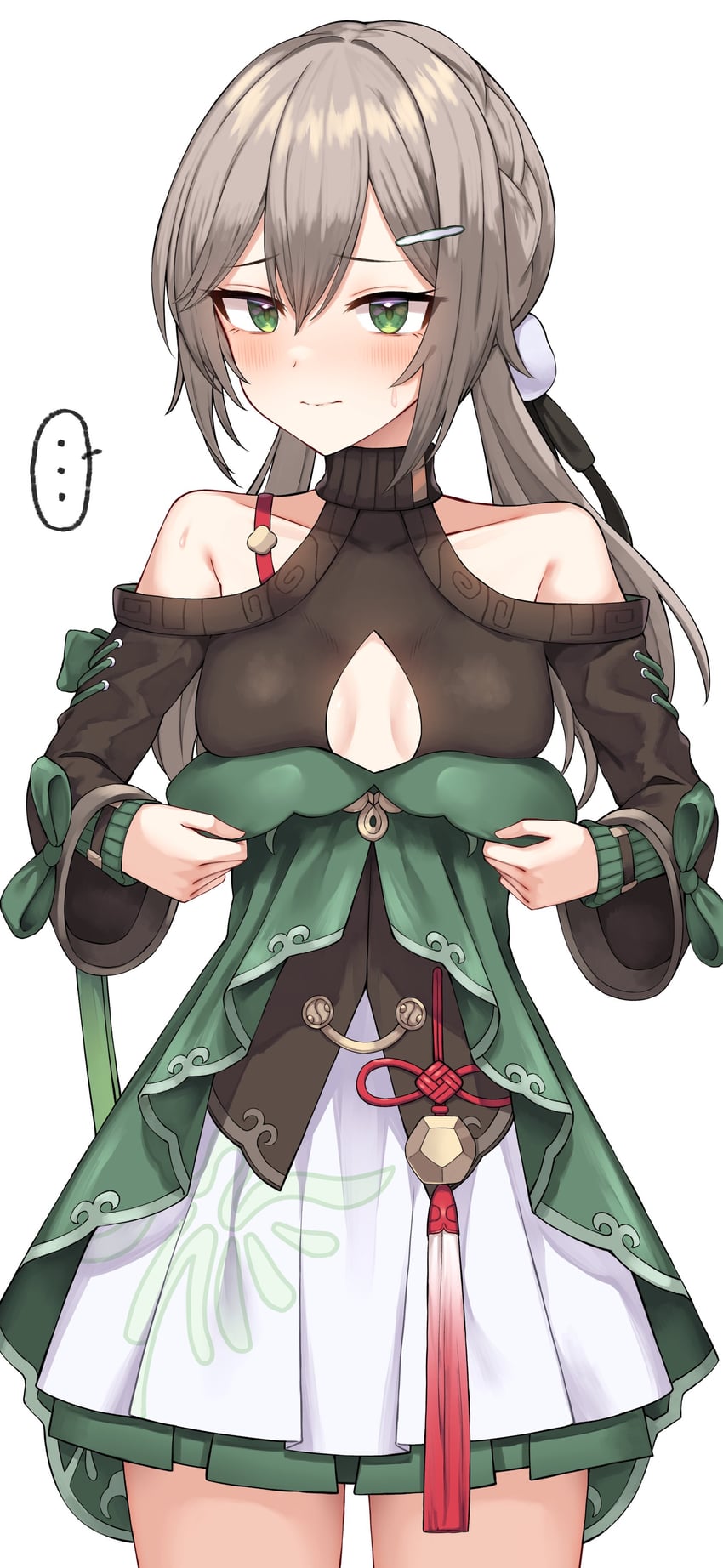 qingque (honkai and 1 more) drawn by yamato_(muchuu_paradigm)