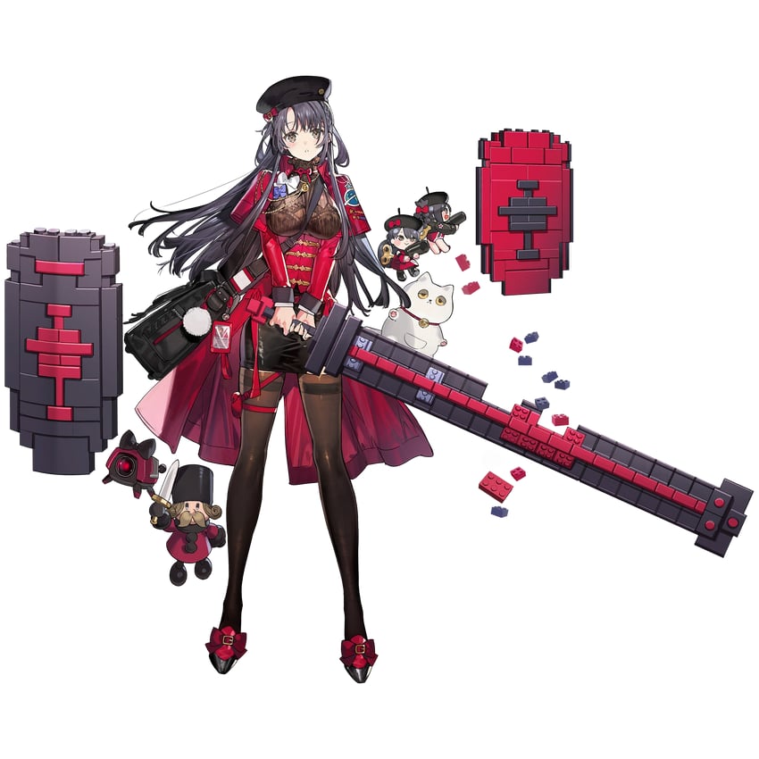 dinergate and lewis (girls' frontline and 1 more) drawn by starshadowmagician